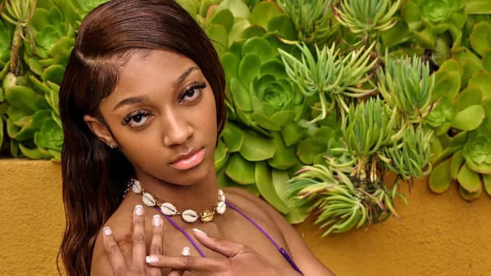 Angel Reese was photographed by Yu Tsai in Los Angeles.